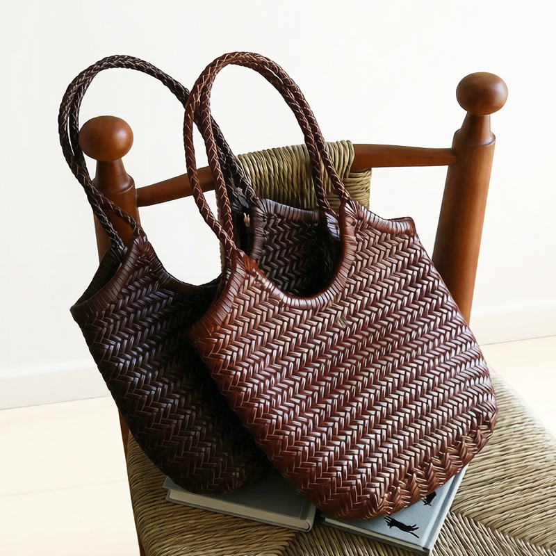 Luxury Bags Of 2026 - Ręcznie Robione Skórzane Torby Tote Damskie