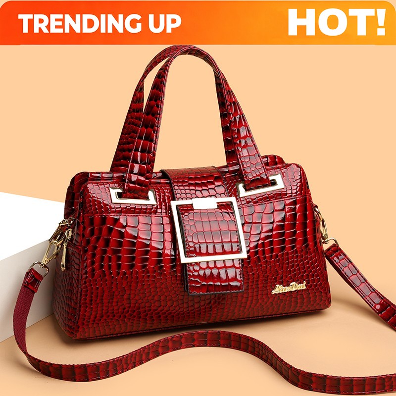 Luxury Bags Of 2026 - Luksusowa torebka z wzorem krokodyla, popularna,