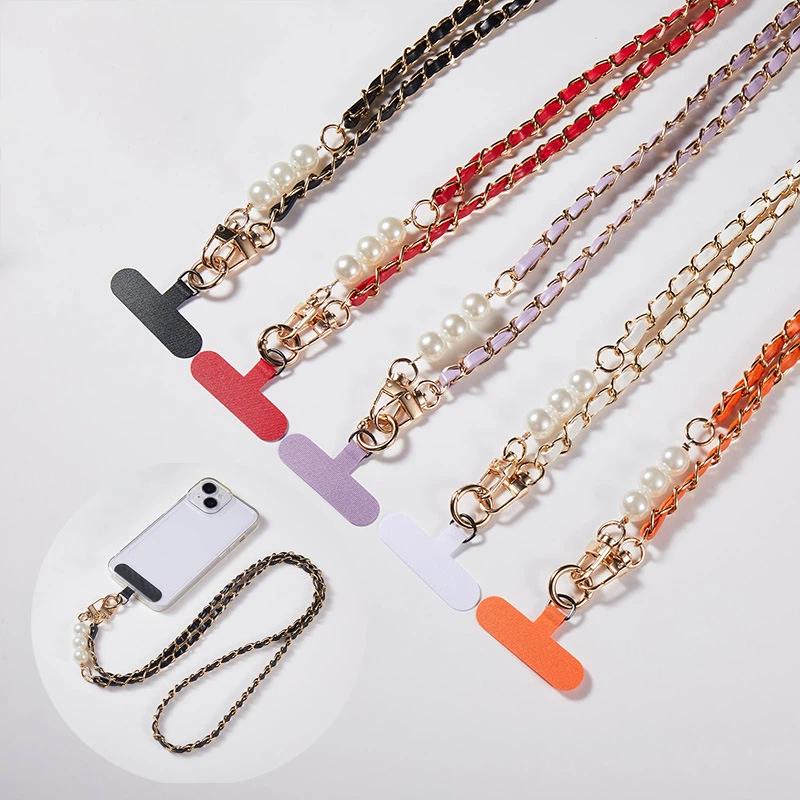 Luxury Bags And Accessories - Luksusowy uniwersalny skórzany pleciony łańcuszek na