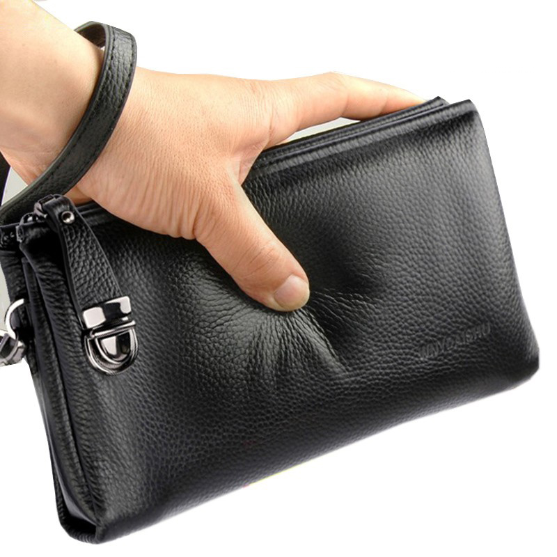 Luxury Bags England - 2025 Torebka męska z prawdziwej skóry