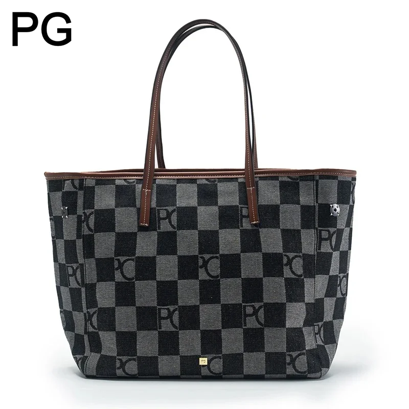 Tote Bag Leather Monogram - Torba typu tote z monogramem w