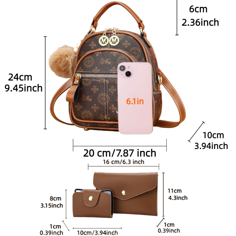 3-częściowy zestaw toreb damsk – Luxury Bags Casual recenzja i cena