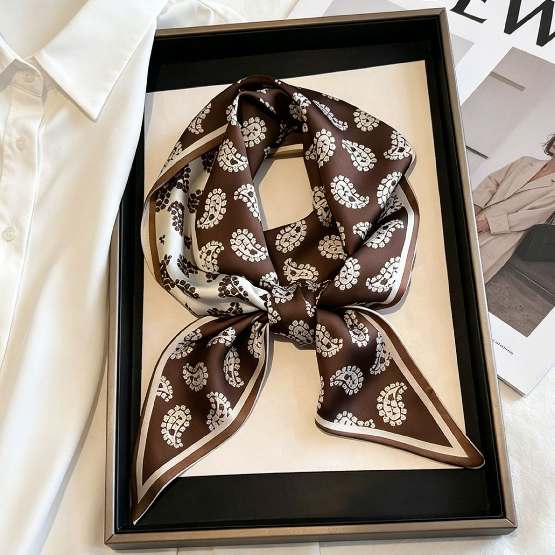 Luksusowe długie apaszki, cien – Luxury Bags Casual recenzja i cena
