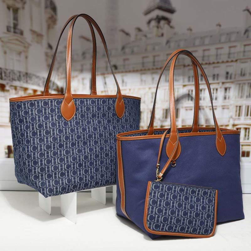 Dżinsowa torba typu tote z mon – Tote Bag Leather Monogram recenzja i cena