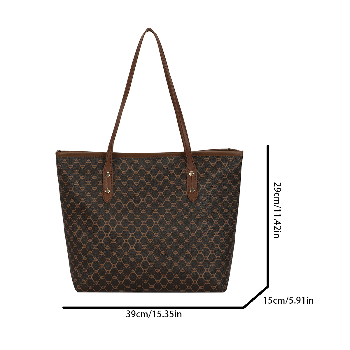 Luksusowa torebka damska w sty – Tote Bag Leather Monogram recenzja i cena