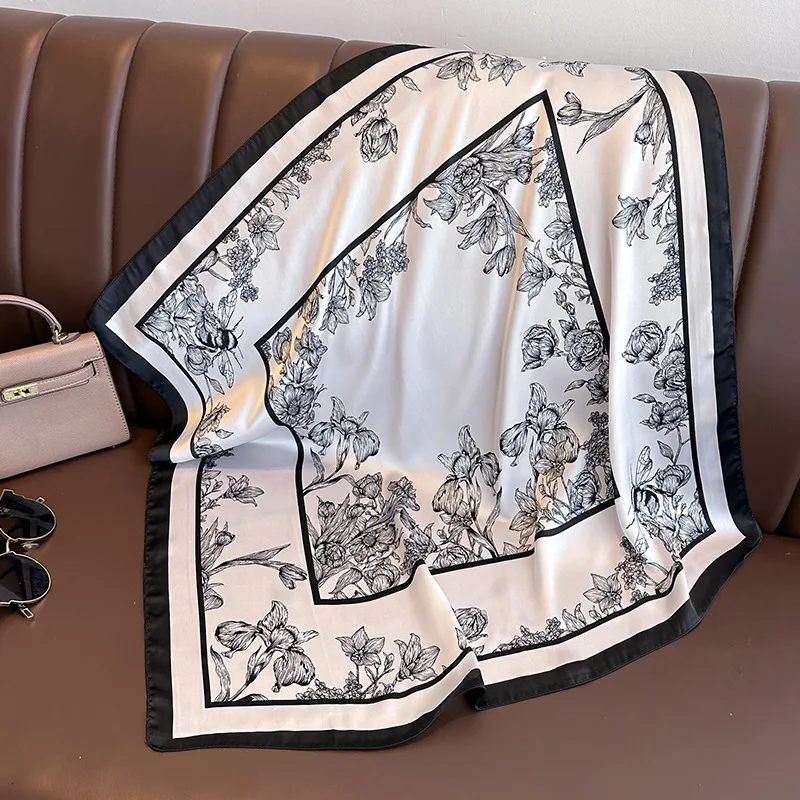 70*70cm luksusowy kwiatowy nad – Luxury Bags Casual recenzja i cena