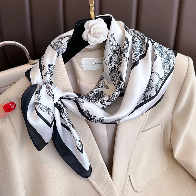 70*70cm luksusowy kwiatowy nad – Luxury Bags Casual recenzja i cena