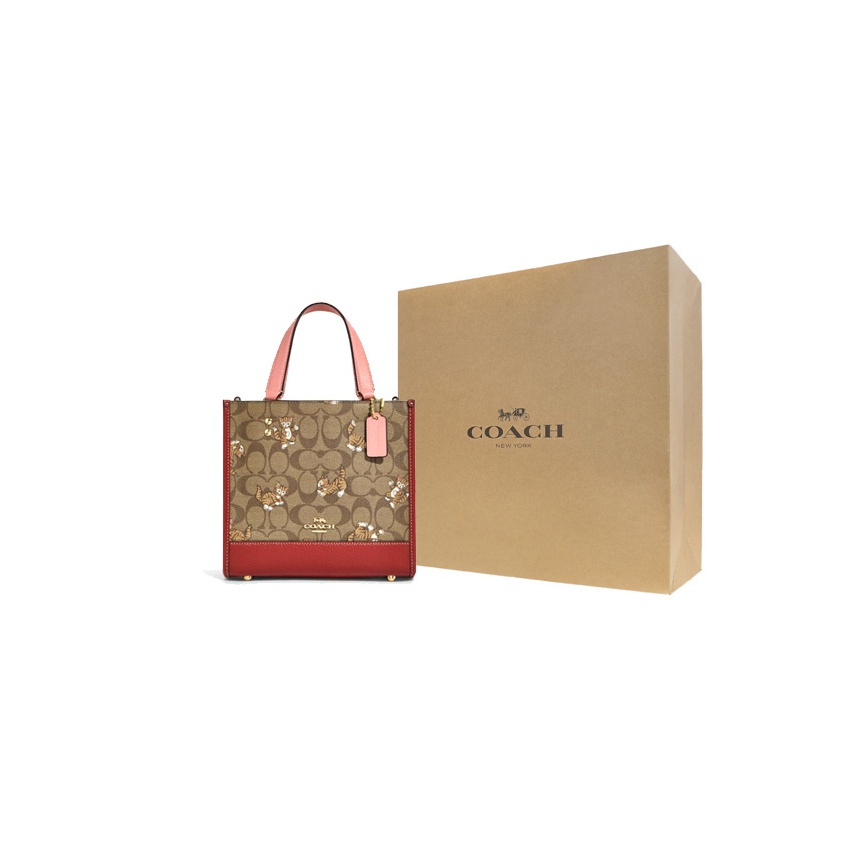 COACH Dempsey Płócienna Torba  – Tote Bag Leather Monogram recenzja i cena