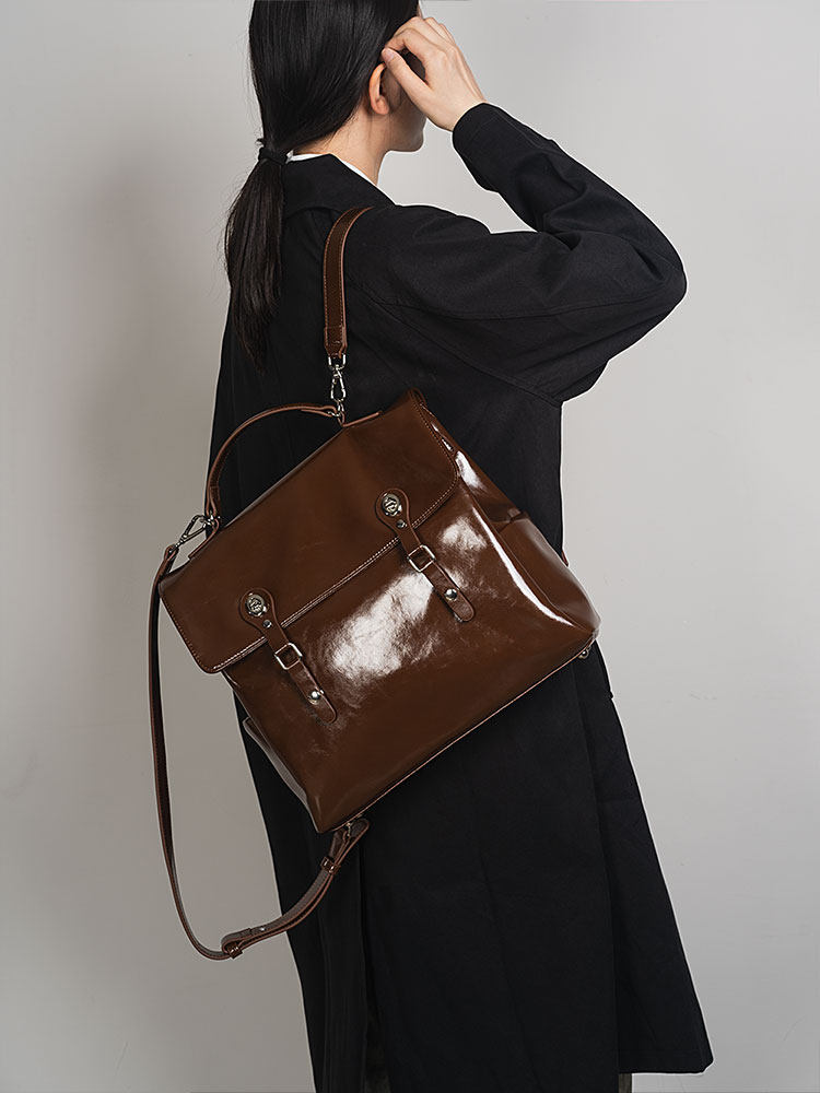 Modna torebka damska na ramię  – Top Handle Patent Bag recenzja i cena