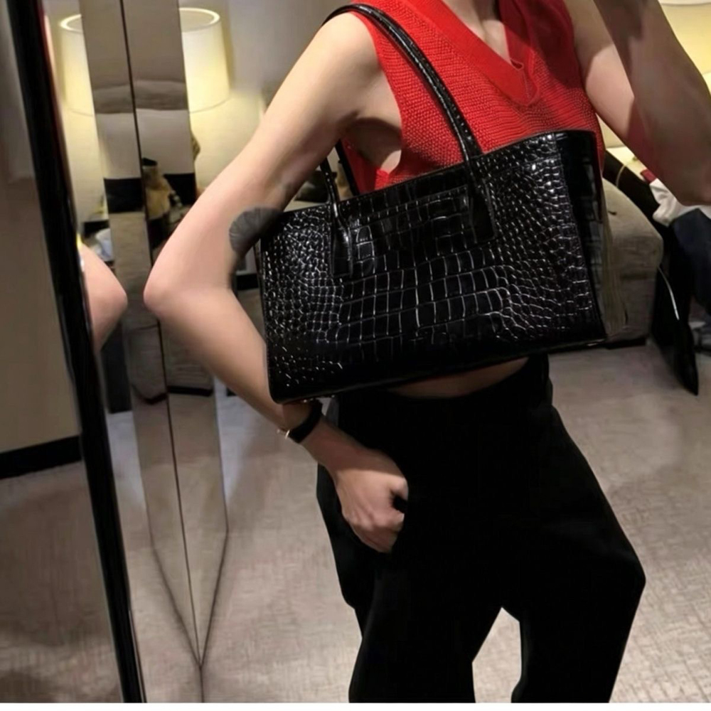 SHELKSBAG Damska torba typu to – Top Handle Patent Bag recenzja i cena