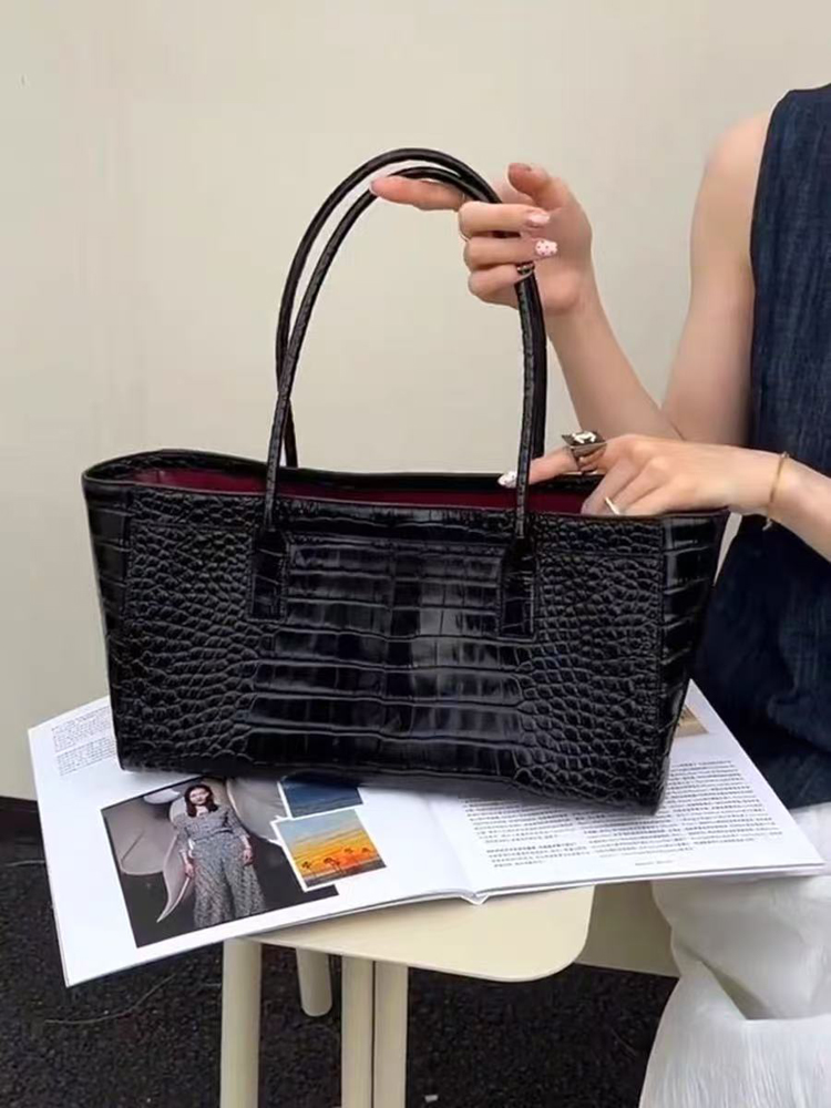 SHELKSBAG Damska torba typu to – Top Handle Patent Bag recenzja i cena