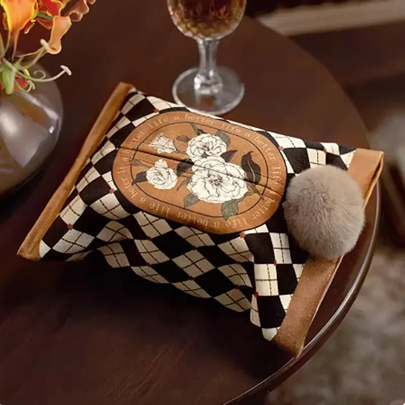 Pudełko na chusteczki w stylu  – Luxury Bags Hand Painted recenzja i cena
