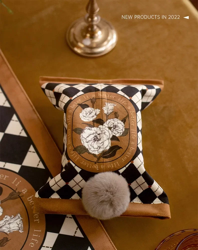 Pudełko na chusteczki w stylu  – Luxury Bags Hand Painted recenzja i cena